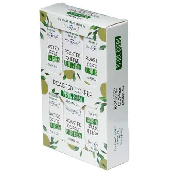 Aromatický olej na rastlinnej báze – Pražená káva 10 ml – Obrázok 3