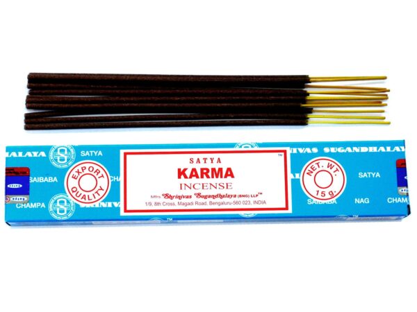 Vonné tyčinky Satya – Karma – Obrázok 3