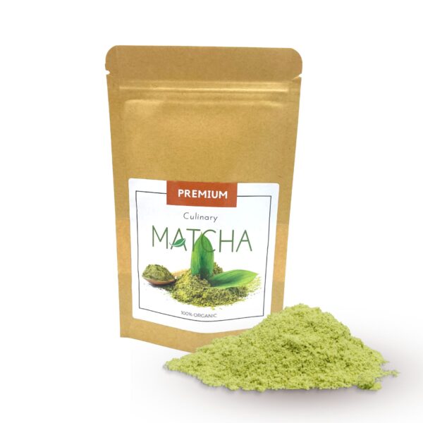 Organický kulinársky čaj Matcha, 50 g – Obrázok 2