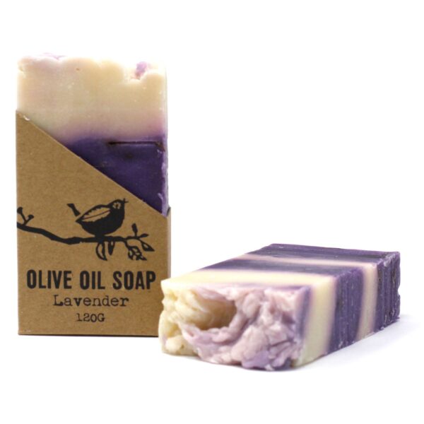 Mydlo s olivovým olejom - Levanduľa, 120 g – Obrázok 4
