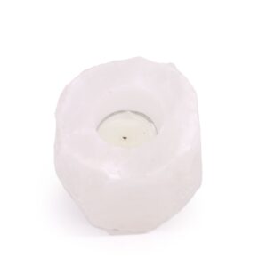 Svietnik z himalájskej soli na čajovú sviečku, 10 cm