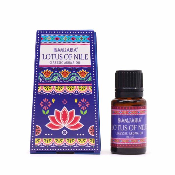 Vonný olej Banjara – Nílsky lotos, 10 ml