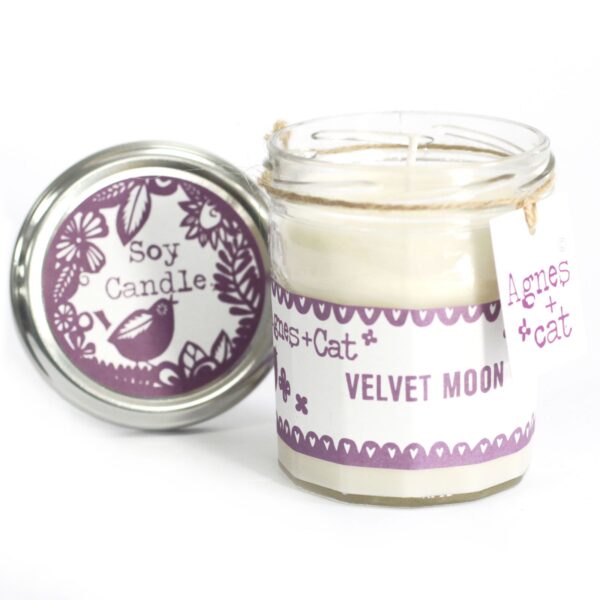Darčeková sada – Velvet Moon (sviečka) + Windermere & Citrus (šumivé kocky do kúpeľa) – Obrázok 4