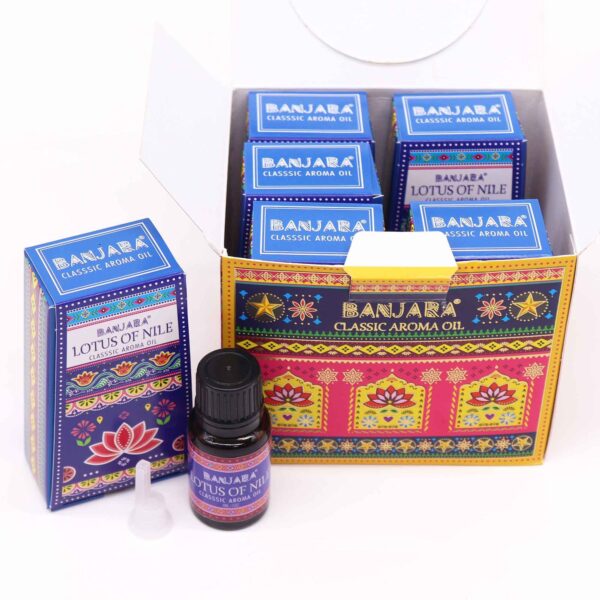 Vonný olej Banjara – Nílsky lotos, 10 ml – Obrázok 2