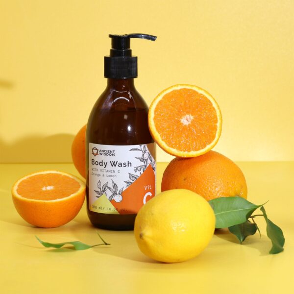 Sprchový gél – Pomaranč & Citrón, 300 ml – Obrázok 3