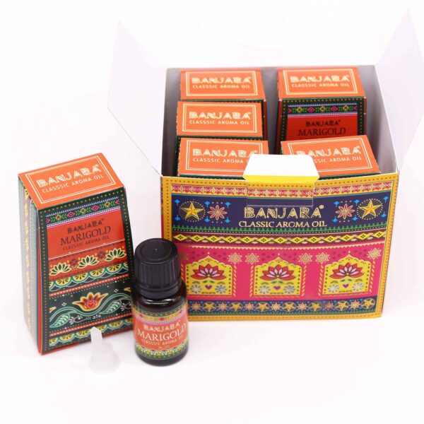 Vonný olej Banjara – Nechtík, 10 ml – Obrázok 2
