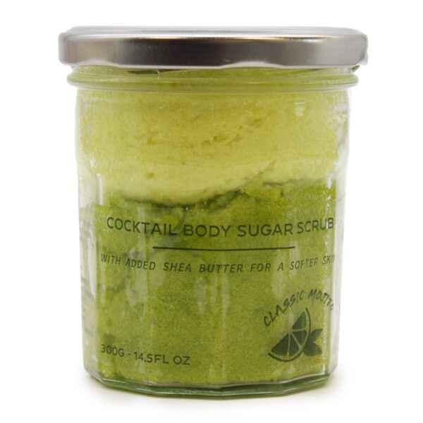 Voňavý cukrový telový peeling – Mojito 300 g – Obrázok 4