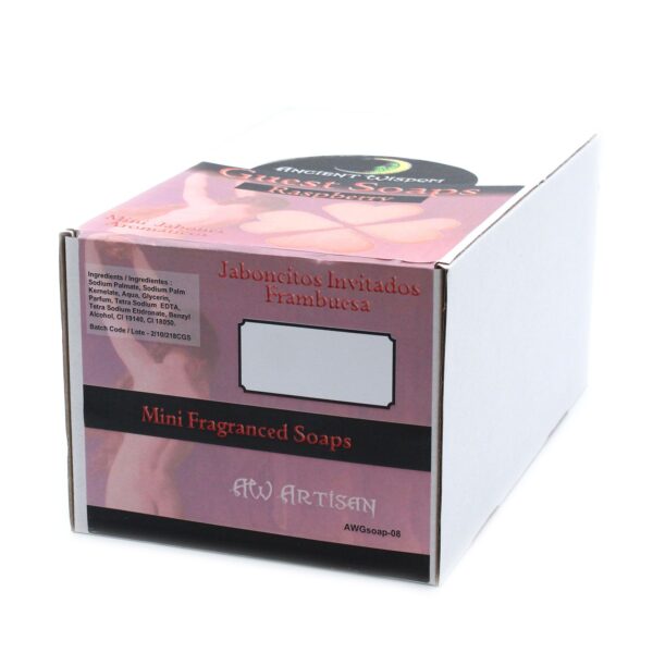 Heart Guest Soaps - Raspberry – Obrázok 4