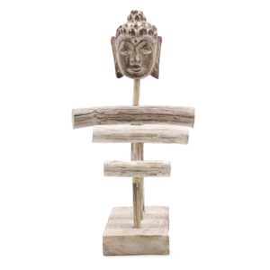 Stojan na šperky Budha trojitý