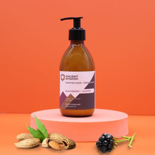 Telové mlieko – Mandle & Černice, 300 ml – Obrázok 2