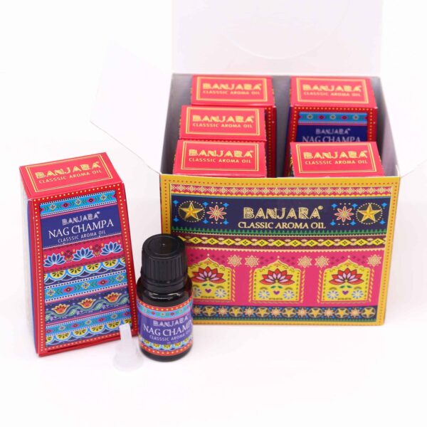 Vonný olej Banjara – Nag Champa, 10 ml – Obrázok 2
