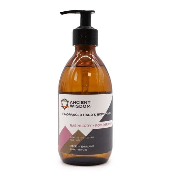 Sprchový gél - Malina & Granátové jablko, 300 ml