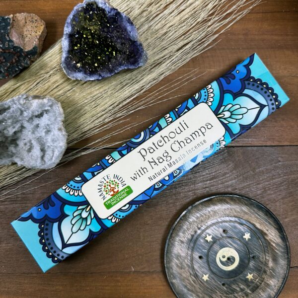 Vonné tyčinky Namasté India – Pačuli & Nag Champa