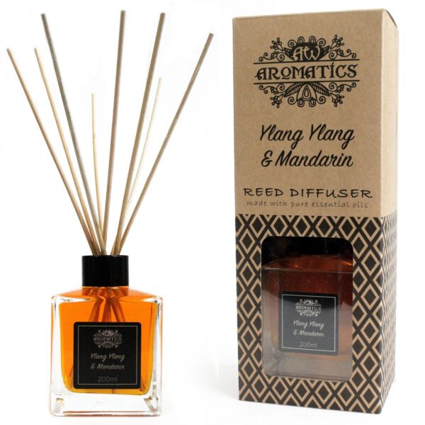 Difuzér s esenciálnym olejom - Ylang Ylang & Mandarínka 200 ml