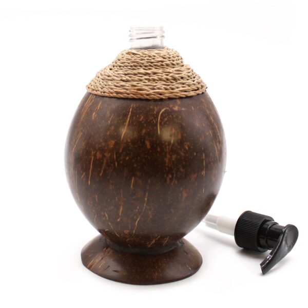 Prírodný dávkovač mydla z kokosového orecha, 150 ml – Obrázok 3