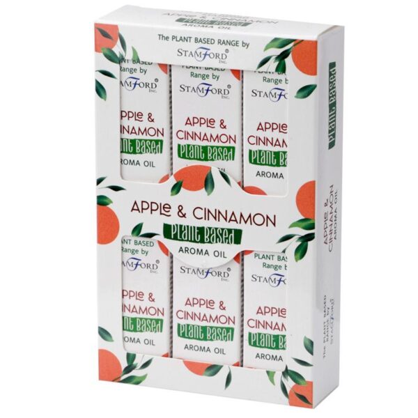 Aromatický olej na rastlinnej báze – Jablko & Škorica 10 ml – Obrázok 2