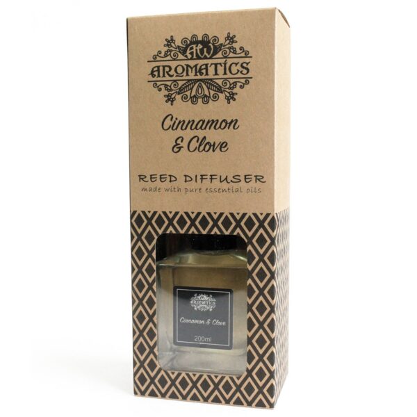 Difuzér s esenciálnym olejom – Škorica & Klinček 200 ml – Obrázok 3