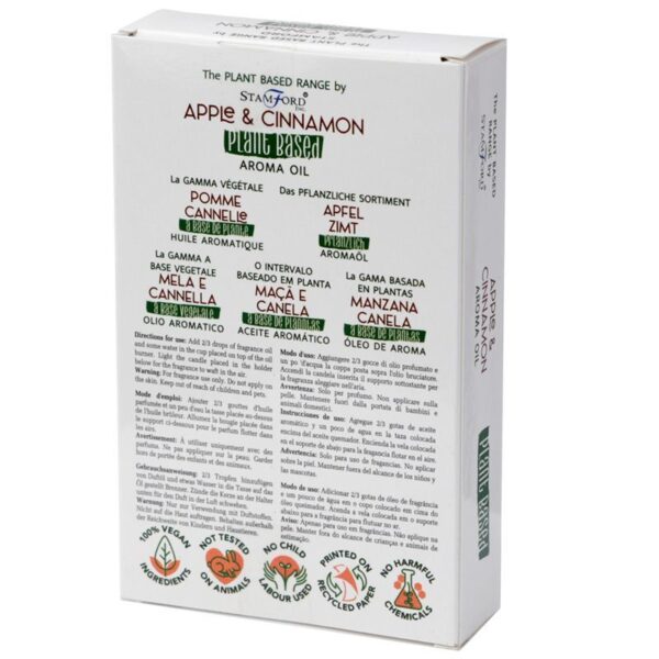 Aromatický olej na rastlinnej báze – Jablko & Škorica 10 ml – Obrázok 3