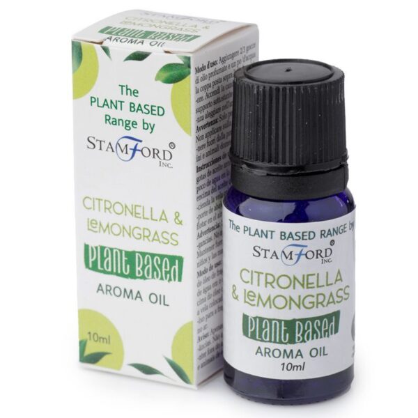 Aromatický olej na rastlinnej báze – Citronella & Citrónová tráva 10 ml