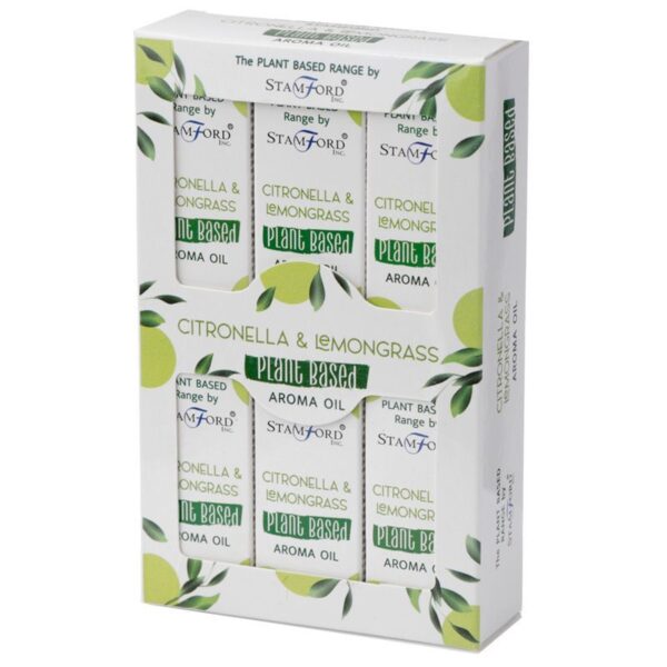 Aromatický olej na rastlinnej báze – Citronella & Citrónová tráva 10 ml – Obrázok 2