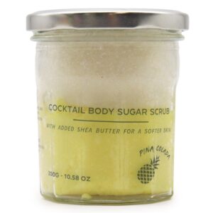 Voňavý cukrový telový peeling – Piña Colada 300 g