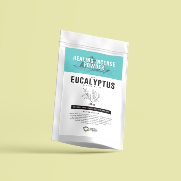 Liečivý aromatický prášok – Eukalyptus, 100 g – Obrázok 3