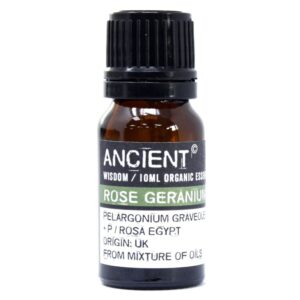 Organický esenciálny olej – Ruža & Geránium 10 ml