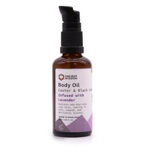 Organický telový olej – Levanduľa, 50 ml