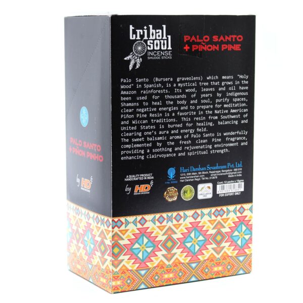 Vonné tyčinky v dekoratívnej krabičke – Palo Santo & Pínia – Obrázok 3