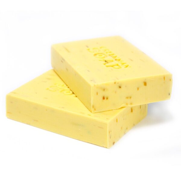 Ručne vyrobené jemné mydlo – Mrkvový olej & Bambucké maslo 100 g – Obrázok 3