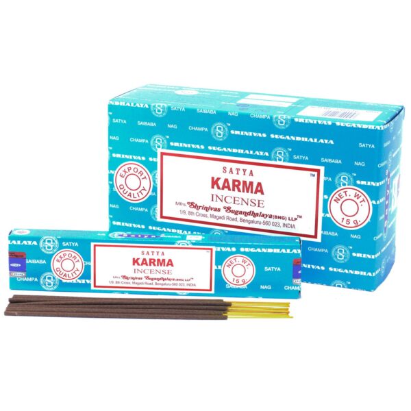 Vonné tyčinky Satya – Karma – Obrázok 2