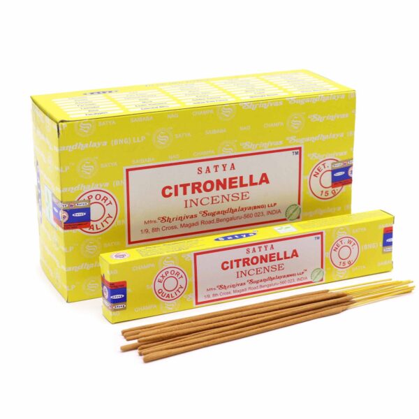 Vonné tyčinky Satya – Citronella