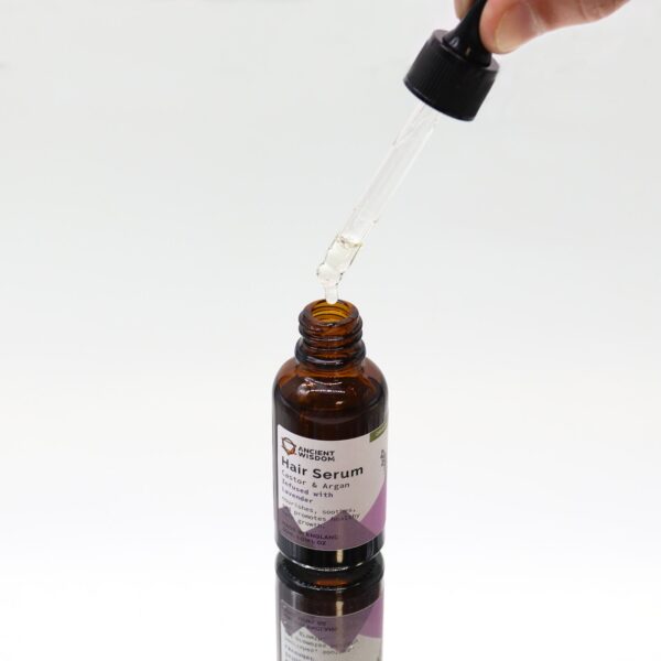 Organické vlasové sérum – Levanduľa, 30 ml – Obrázok 2