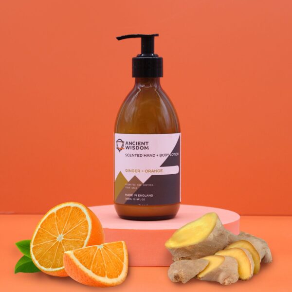 Telové mlieko – Zázvor & Pomaranč, 300 ml