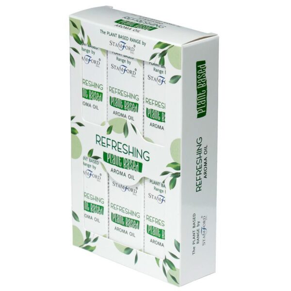 Aromatický olej na rastlinnej báze – Osviežujúci 10 ml – Obrázok 3