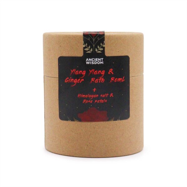 Himalájska soľná bomba do kúpeľa – Ylang ylang & Zázvor s ružou – Obrázok 3