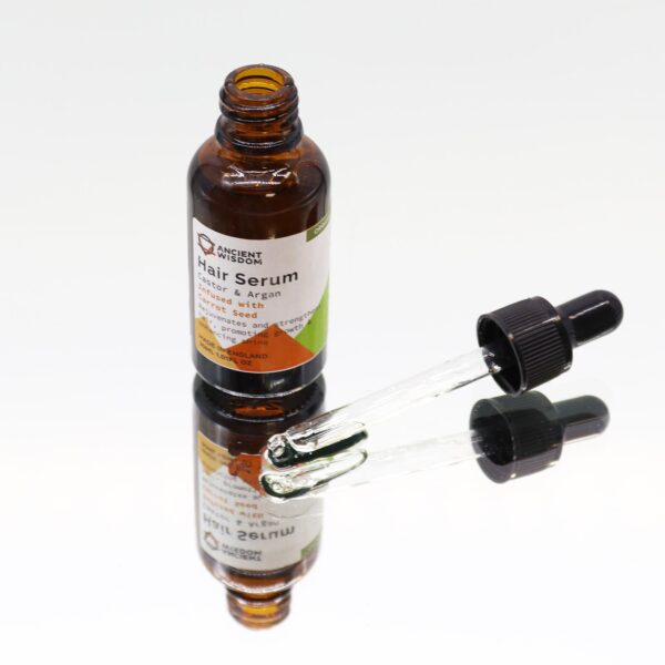 Organické vlasové sérum - Mrkvové semienko, 30 ml – Obrázok 3