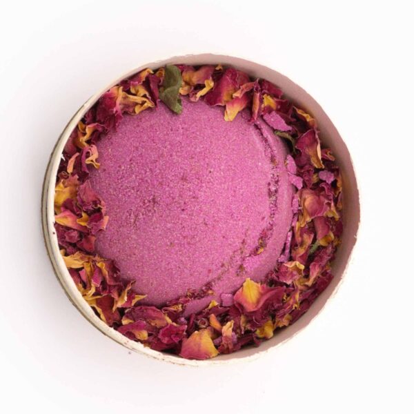 Himalájska soľná bomba do kúpeľa – Ylang ylang & Zázvor s ružou – Obrázok 2