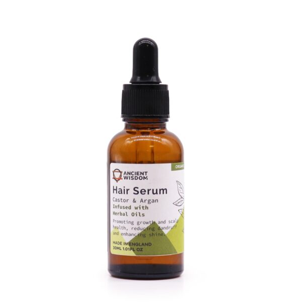 Organické vlasové sérum – Bylinné, 30 ml