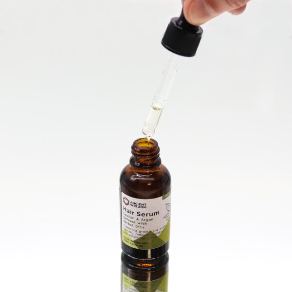 Organické vlasové sérum – Bylinné, 30 ml – Obrázok 2