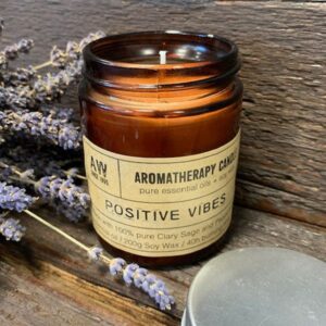 Aromatická sójová sviečka – Pozitívne vibrácie 200 g