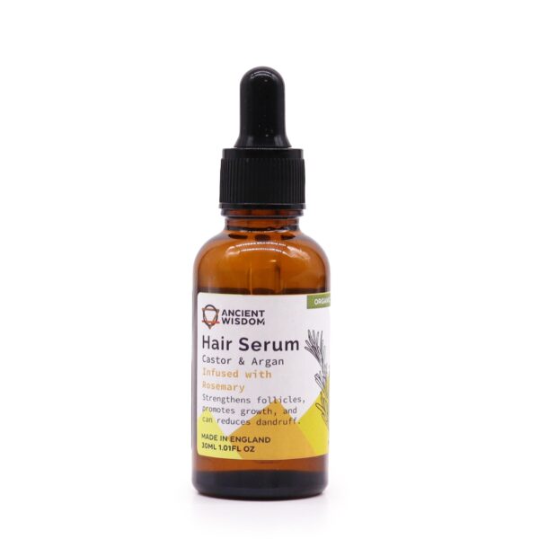 Organické vlasové sérum – Rozmarín, 30 ml