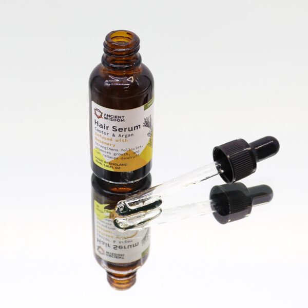 Organické vlasové sérum – Rozmarín, 30 ml – Obrázok 3