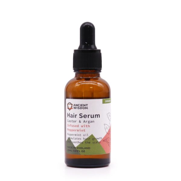 Organické vlasové sérum – Mäta, 30 ml