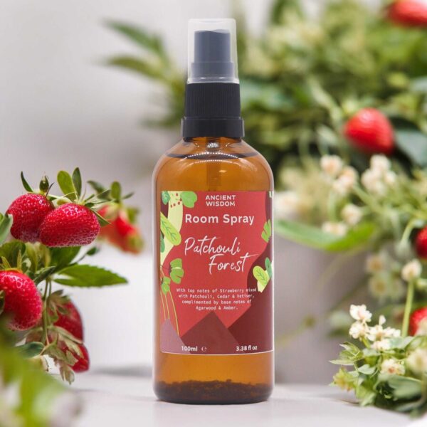 Letný sprej do miestnosti – Les pačuli 100 ml – Obrázok 2