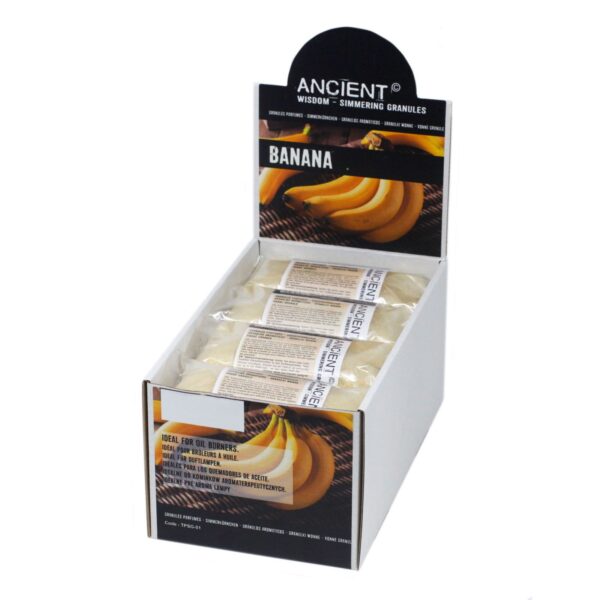 Soľné granule do aromalampy – Banán, 200 g – Obrázok 2